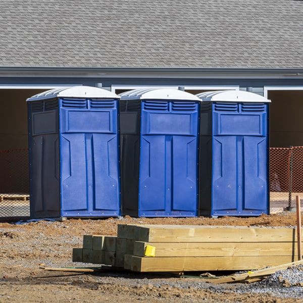 what is the maximum capacity for a single portable restroom in Rock Hill South Carolina